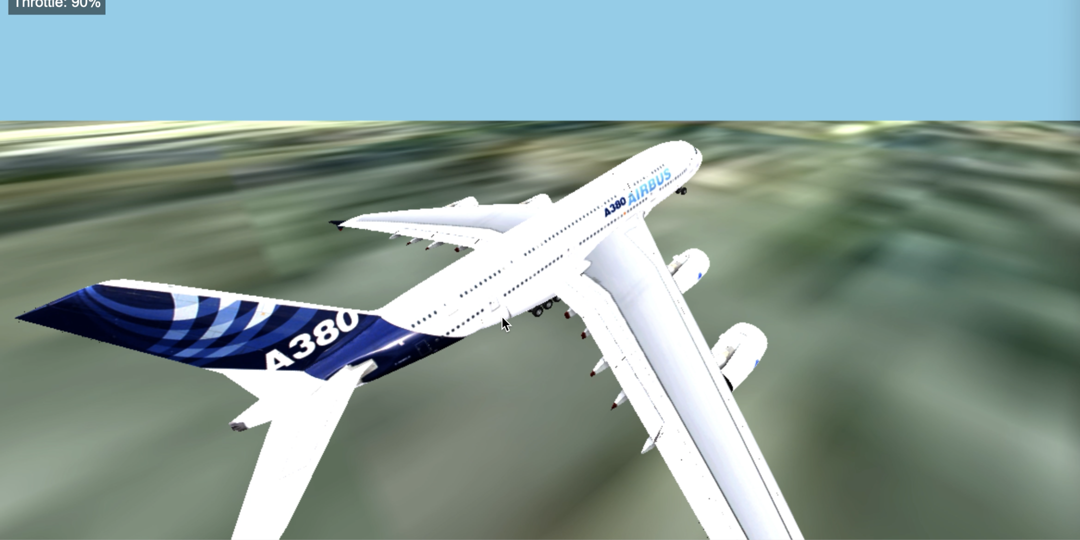 JSFS 3D flight simulator